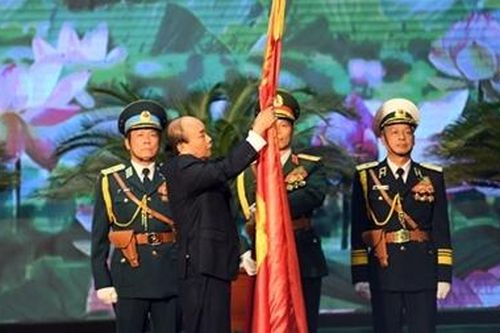 Quân đội nhân dân Việt Nam đón nhận Huân chương Quân công hạng Nhất