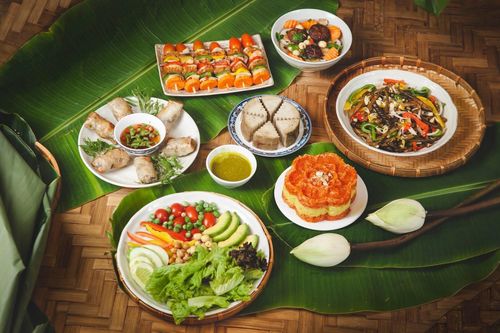 Hội chợ Tết thuần chay độc đáo tại Hà Nội