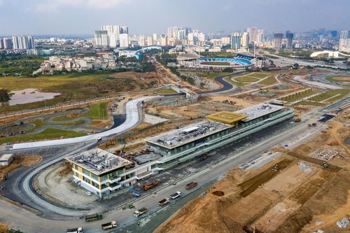 Đường đua F1 Hà Nội đang thành hình