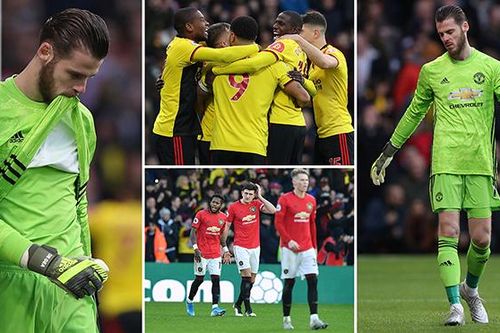 Watford 2-0 MU: De Gea mắc sai lầm, MU thua bạc nhược trước đội bét bảng