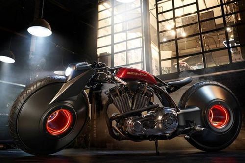 Harley-Davidson được độ lại như siêu xe đến từ tương lai