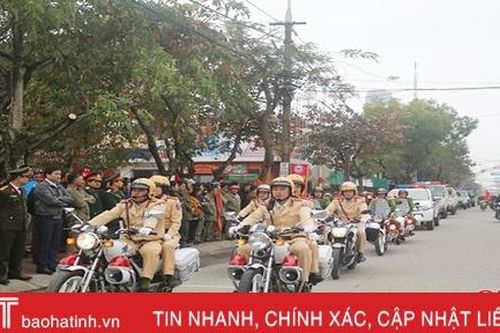 Hà Tĩnh cao điểm tấn công trấn áp tội phạm, đảm bảo ANTT trước, trong và sau Tết Canh Tý