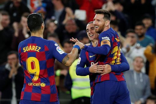 Barcelona vô địch lượt đi La Liga 2019 - 2020