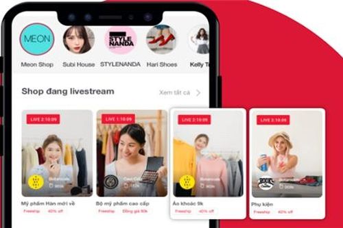 Việt Nam có sàn thương mại điện tử livestream - video đầu tiên