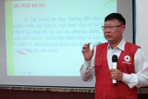 Tuyên truyền, nâng cao nhận thức cho tình nguyện viên Chữ thập đỏ về xây dựng nông thôn mới