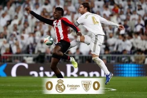 Real Madrid 0-0 Athletic Bilbao: Real bị Barca bỏ lại trong cuộc đua vô địch La Liga
