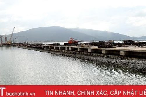 'Tắc' điểm đổ thải, dự án bến số 3 cảng Vũng Áng 'ngủ' gần năm nay!