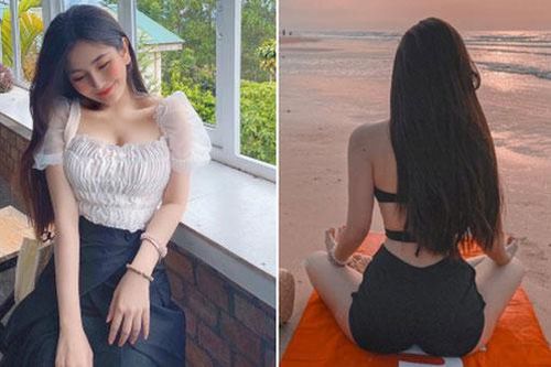 Võ Ngọc Trân khoe ảnh đi biển sexy, vòng eo nhỏ đến khó tin khiến chị em phát thèm