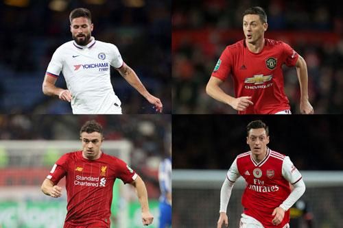 Top 10 ngôi sao Premier League cần ra đi để cứu vãn sự nghiệp: Matic, Ozil xuất hiện