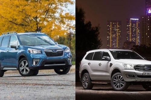 Subaru Forester và Ford Everest giá trên 1 tỷ, chọn xe nào?