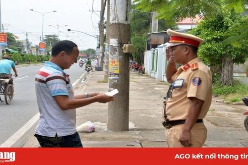 Xử phạt 1.178 trường hợp vi phạm trật tự an toàn giao thông