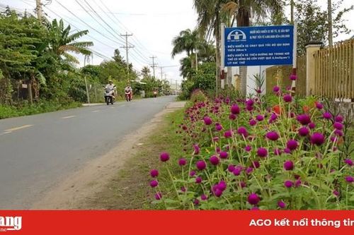 Chợ Mới nỗ lực xây dựng huyện đạt chuẩn nông thôn mới