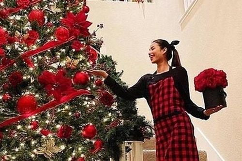 Chọn đúng dịp Noel để khoe biệt thự ở Mỹ, Hoa hậu Phạm Hương khiến dân tình chỉ biết tròn mắt mà thốt lên 'Giàu quá!'