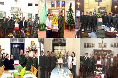 Công an Hà Nội gửi gắm tấm lòng, tình cảm đến nhiều giáo xứ trên địa bàn thành phố