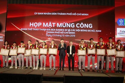 TP.HCM vinh danh VĐV, HLV đạt thành tích cao tại SEA Games 30