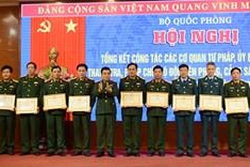 Tổng kết công tác các cơ quan tư pháp, ủy ban kiểm tra, thanh tra, pháp chế Bộ đội Biên phòng, Cảnh sát biển