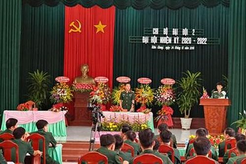 Quân khu 9 tổ chức đại hội Đảng cấp chi bộ đầu tiên để rút kinh nghiệm