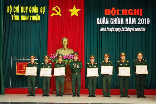 Các đơn vị tổ chức Hội nghị quân chính năm 2019
