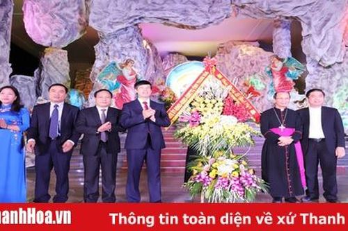 Chủ tịch UBND tỉnh Nguyễn Đình Xứng dự Lễ Giáng sinh năm 2019