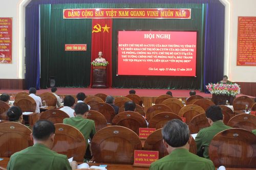 Tăng cường công tác đấu tranh tội phạm 'tín dụng đen' và ma túy