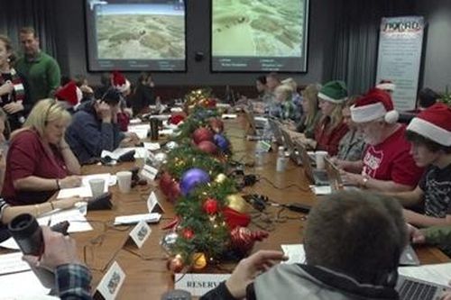 Quân đội Mỹ mở dịch vụ theo chân ông già Noel dịp Giáng sinh