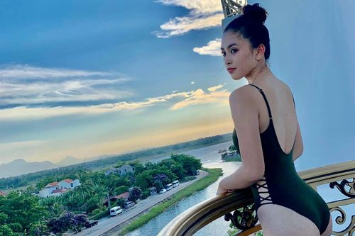 Hoa hậu Tiểu Vy hiếm hoi đăng ảnh mặc đồ bơi