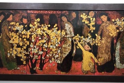 Triển lãm mỹ thuật 'Giao lưu' lần thứ 5 tại Đại học Mỹ thuật Việt Nam