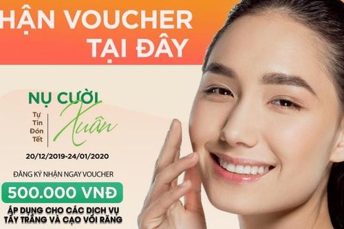 Nụ cười xuân - Răng xinh trắng sáng đầu năm, tự tin đón tết - Ưu đãi làm răng mùa cuối năm