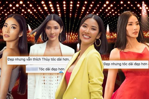 Hoàng Thùy cắt phăng tóc dài hậu Miss Universe, fan tranh cãi: 'Cũng đẹp nhưng không thích'