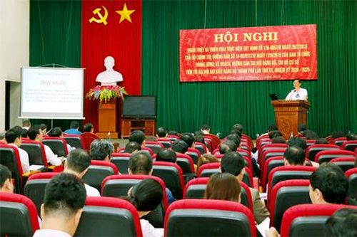 Đảng bộ thành phố Ninh Bình: Tích cực chuẩn bị đại hội Đảng các cấp