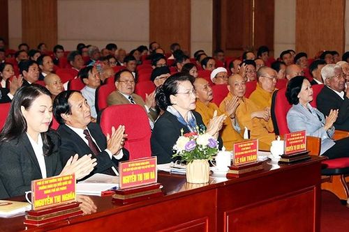 Chủ tịch Quốc hội Nguyễn Thị Kim Ngân dự Hội nghị Ủy ban T.Ư MTTQ Việt Nam; Hội nghị triển khai nhiệm vụ lao động, người có công và xã hội