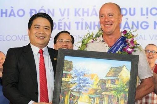 Quảng Nam đón chào vị khách du lịch quốc tế thứ 4,6 triệu năm 2019