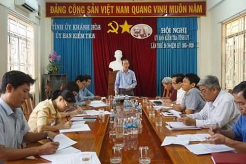 Khánh Hòa kỷ luật 108 đảng viên