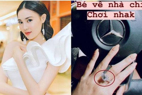 Ninh Dương Lan Ngọc 'chơi lớn' tự thưởng nhẫn kim cương mặt to như viên bi, nhìn lóa cả mắt nhân dịp Giáng sinh
