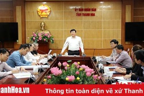 UBND tỉnh nghe và cho ý kiến vào một số quy hoạch
