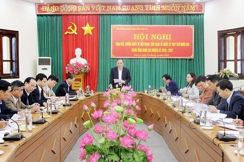 Hội nghị trao đổi, thống nhất về nội dung, thời gian tổ chức Kỳ họp thứ 12, HĐND tỉnh khóa XIV