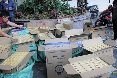 Hải Phòng: Thu giữ 12.000 bao thuốc lá ngoại nhập lậu