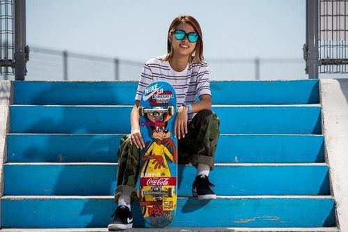 Cô gái 10X được ví như thiên tài trượt ván tại Nhật Bản