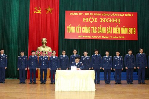 Bộ Tư lệnh Vùng Cảnh sát biển 1 triển khai nhiệm vụ năm 2020