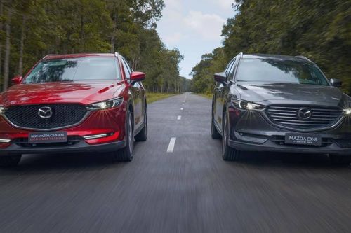 Mazda CX-8 bản thấp rẻ hơn CX-5 bản đủ: Nên mua xe nào?