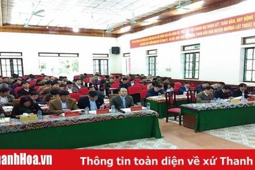Huyện Mường Lát: Phấn đấu năm 2020 tổng vốn đầu tư toàn xã hội đạt 450 tỷ đồng
