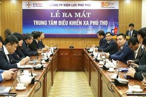 Công ty Điện lực Phú Thọ: Ra mắt Trung tâm điều khiển xa