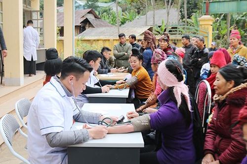 Khám, cấp thuốc miễn phí cho hơn 600 người nghèo, gia đình chính sách