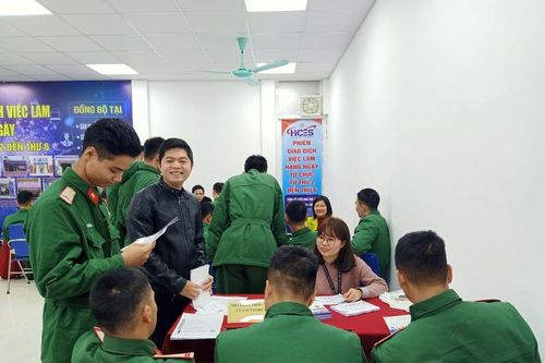 Hà Nội: Hơn 1.000 quân nhân xuất ngũ được tuyển dụng làm việc