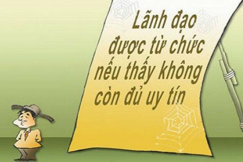 Cán bộ nêu gương