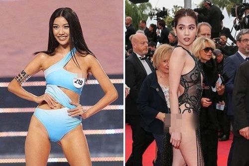 Sự cố váy áo của người đẹp Việt 2019 người lộ ngực, người mặc như không