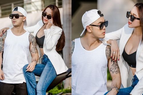 Vợ người mẫu của Ưng Hoàng Phúc khoe dáng thon gọn sau 3 tháng sinh con