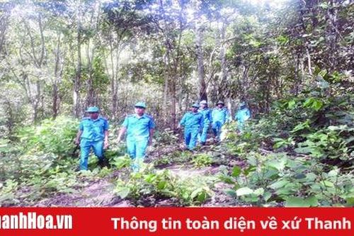 Giữ rừng vùng giáp biên giới Mường Lát với các huyện Viêng Xay, Xốp Bâu