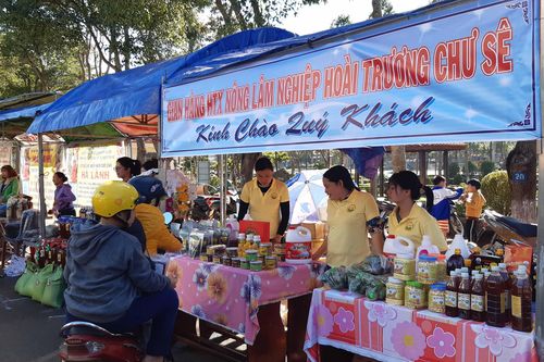 Chư Sê: Tổ chức Chợ phiên nông sản an toàn năm 2019