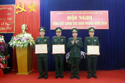Đồn Biên phòng Si Ma Cai: Có 64 lượt tập thể, cá nhân được khen thưởng